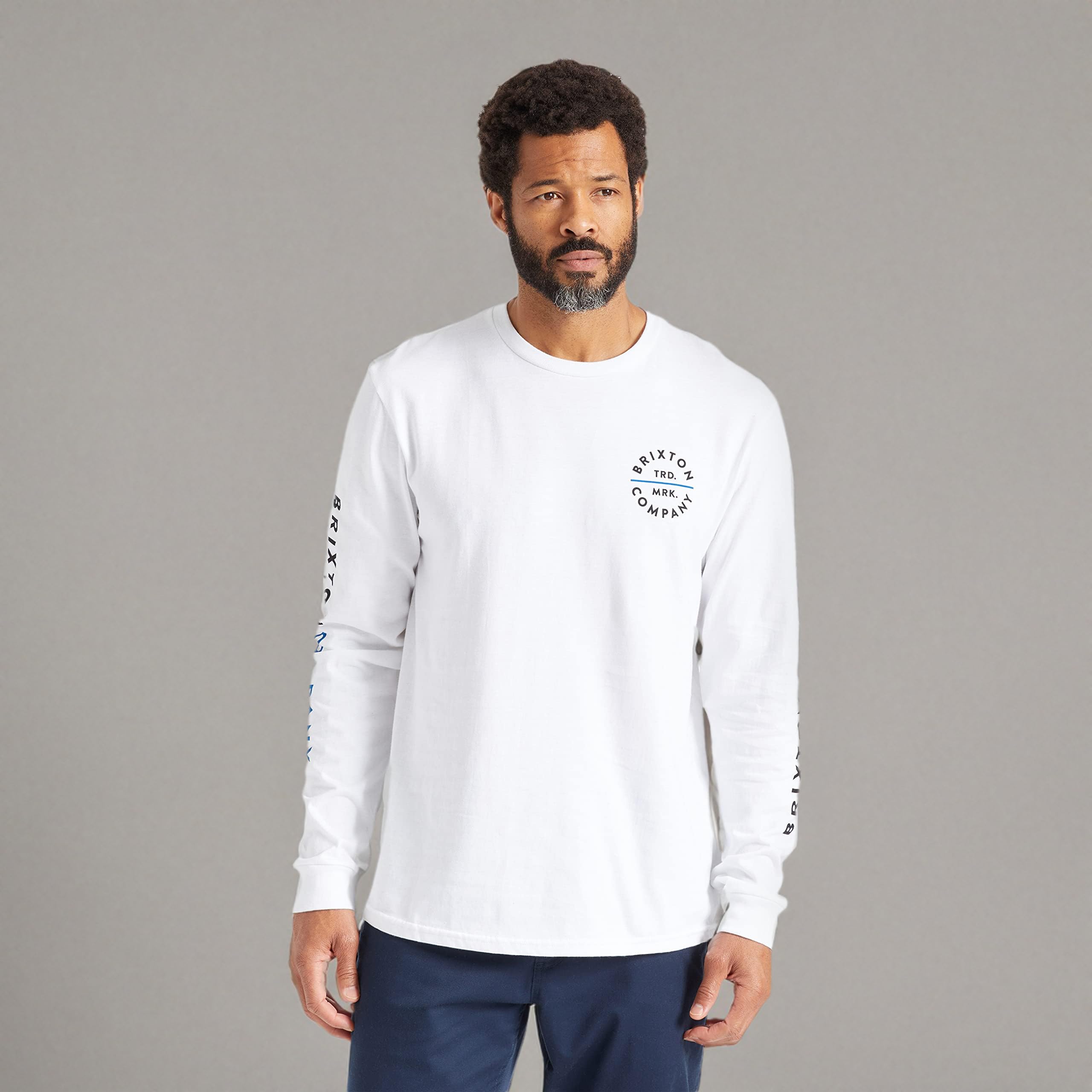 Brixton Mens Pledge Long Sleeve Standard T-Shirt - Image 4