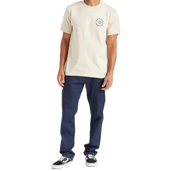 Brixton Mens Pledge Long Sleeve Standard T-Shirt - Image 4