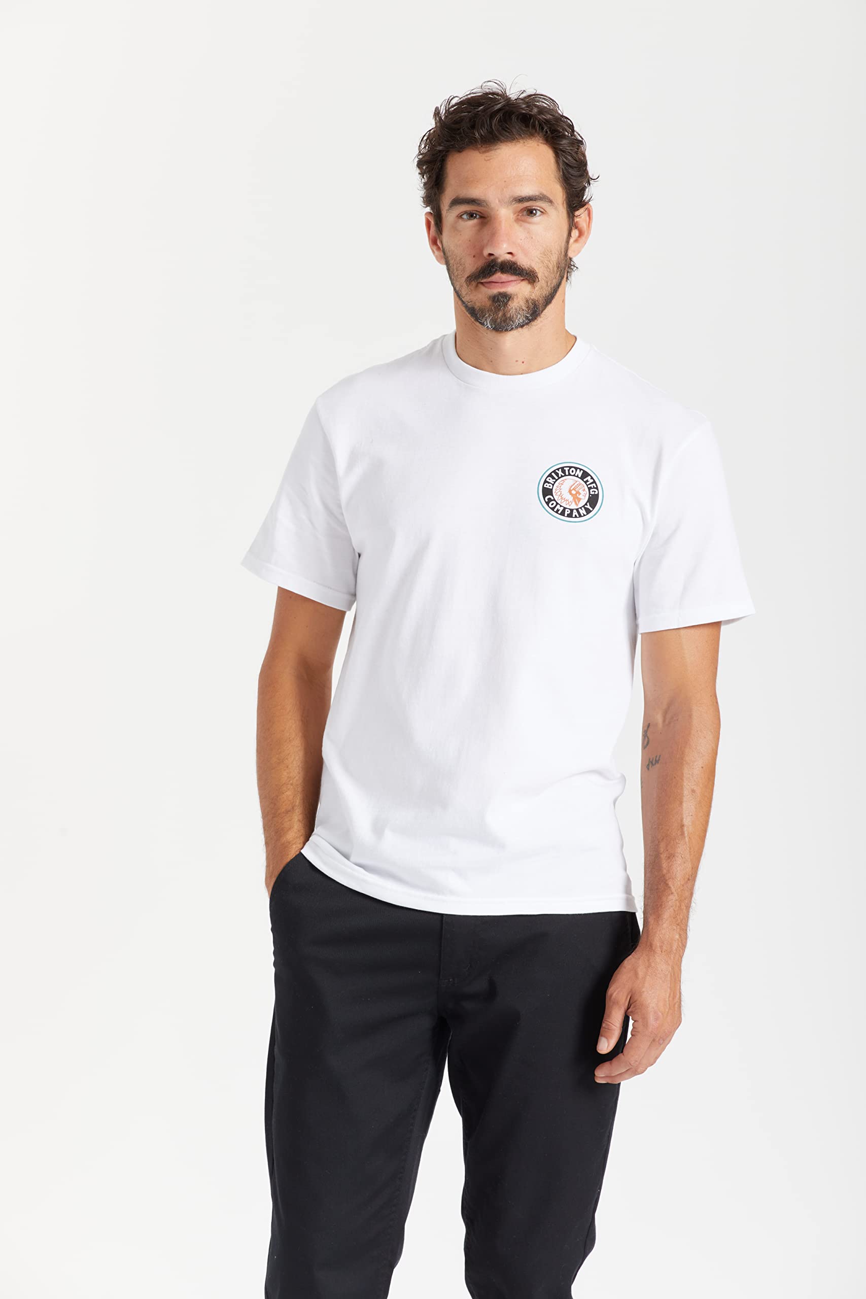 Brixton Mens Rival II Short Sleeve Standard T-Shirt - Image 4