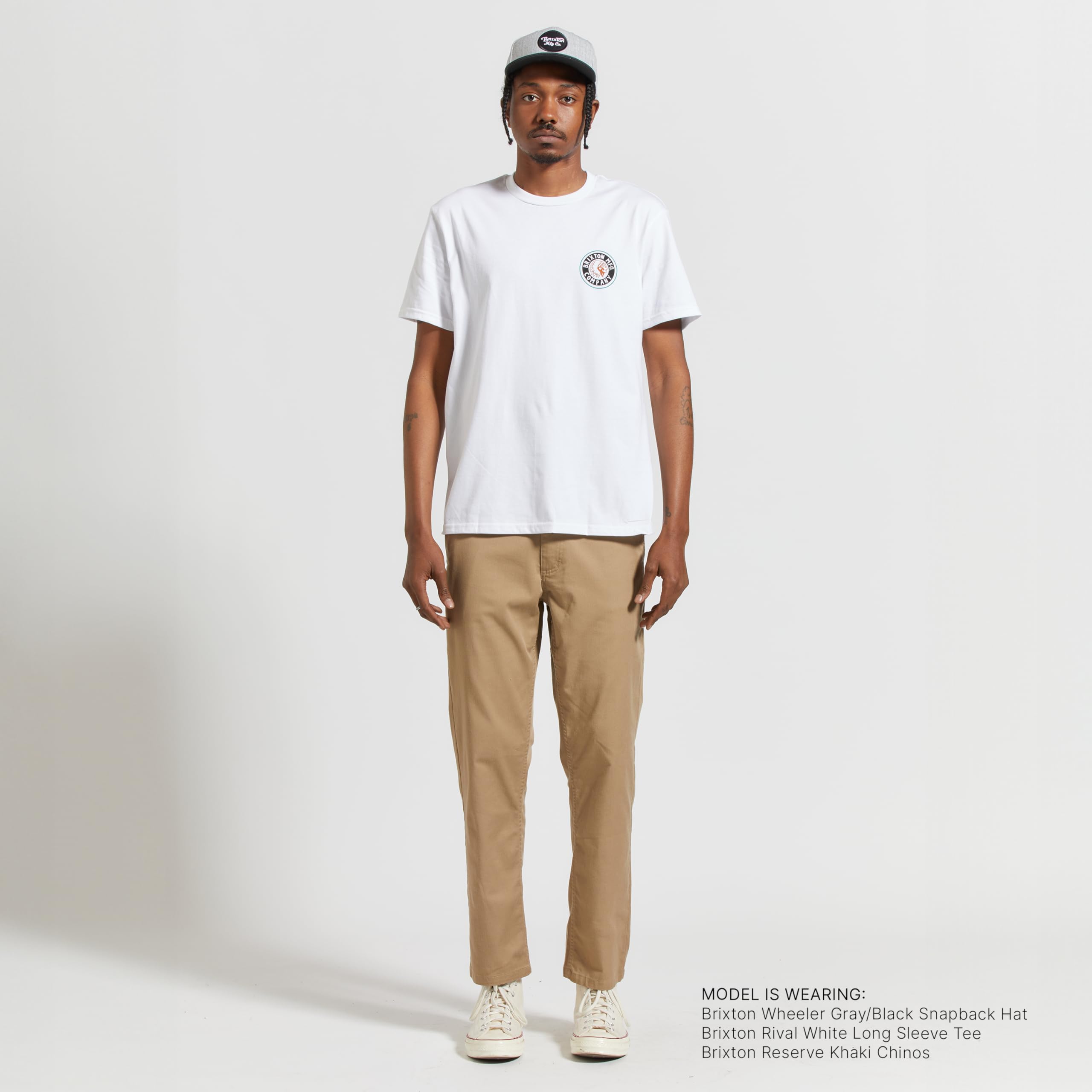 Brixton Mens Rival II Short Sleeve Standard T-Shirt - Image 5